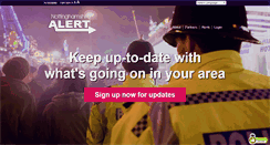 Desktop Screenshot of nottinghamshirealert.co.uk